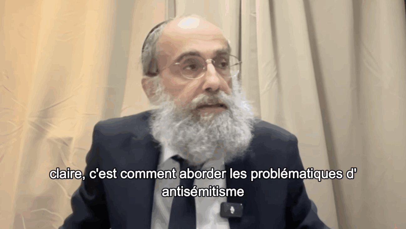 Rabbi Elie Lemmel addressed antisemitism in a recent YouTube video. Then he was attacked twice near Paris within days. (Screenshot)